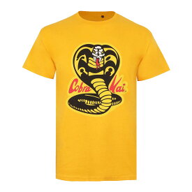 (コブラ会) Cobra Kai オフィシャル商品 メンズ ロゴ Tシャツ 半袖 トップス 【海外通販】