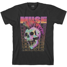 (ミューズ) Muse オフィシャル商品 ユニセックス Mohawk Tシャツ コットン 半袖 トップス 【海外通販】