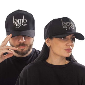 (ラム・オブ・ゴッド) Lamb Of God オフィシャル商品 ユニセックス ロゴ キャップ 帽子 ハット 【海外通販】