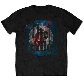 (ザ・フー) The Who オフィシャル商品 ユニセックス Target Textured Tシャツ コットン 半袖 トップス 【海外通販】