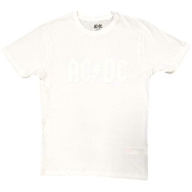(エーシー・ディーシー) AC/DC オフィシャル商品 ユニセックス ロゴ ハイビルド Tシャツ 半袖 トップス 【海外通販】