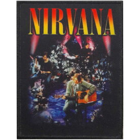 (ニルヴァーナ) Nirvana オフィシャル商品 Unplugged Photograph ワッペン アイロン接着 パッチ 【海外通販】