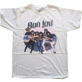 (ボン・ジョヴィ) Bon Jovi オフィシャル商品 ユニセックス Breakout Tシャツ コットン 半袖 トップス 【海外通販】