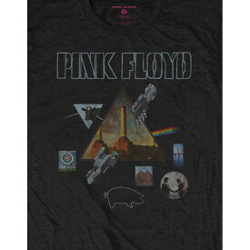 (ピンク・フロイド) Pink Floyd オフィシャル商品 ユニセックス Montage Tシャツ 半袖 トップス 【海外通販】