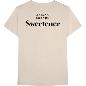 (アリアナ・グランデ) Ariana Grande オフィシャル商品 ユニセックス Sweetener Tシャツ 半袖 トップス 【海外通販】