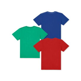 (マーベル) Marvel オフィシャル商品 キッズ・子供用 スーパーヒーロー 半袖 Tシャツ トップス (3枚セット) 男の子 【海外通販】