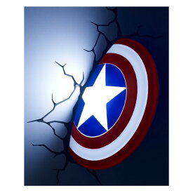 (マーベル) Marvel キャプテン・アメリカ オフィシャル商品 キッズ・子供用 シールド ウォールライト 【海外通販】