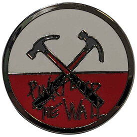 (ピンク・フロイド) Pink Floyd オフィシャル商品 The Wall Hammers ロゴ バッジ 【海外通販】