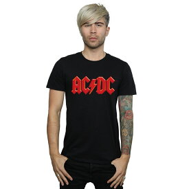 (エーシー・ディーシー) AC/DC オフィシャル商品 ユニセックス ロゴ Tシャツ 半袖 カットソー トップス 【海外通販】