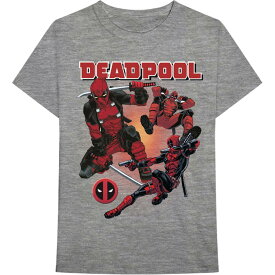 (デッドプール) Deadpool オフィシャル商品 ユニセックス Collage Tシャツ 半袖 トップス 【海外通販】