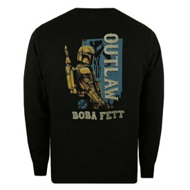(スターウォーズ: ボバ・フェット) Star Wars: The Book Of Boba Fett オフィシャル商品 メンズ Outlaws Tシャツ 長袖 トップス 【海外通販】