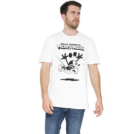 (ディズニー) Disney オフィシャル商品 メンズ ミッキーマウス 半袖 Tシャツ トップス 【海外通販】