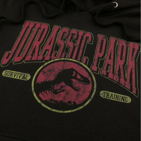 (ジュラシック・パーク) Jurassic Park オフィシャル商品 メンズ スウェットパーカー フーディー プルオーバー 【海外通販】