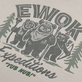 (スター・ウォーズ) Star Wars オフィシャル商品 メンズ Expedition Ewok Tシャツ 半袖 トップス 【海外通販】