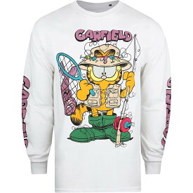 (ガーフィールド) Garfield オフィシャル商品 メンズ 長袖Tシャツ カットソー トップス 【海外通販】