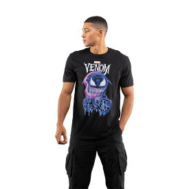 (ヴェノム) Venom オフィシャル商品 メンズ Evil Grin Tシャツ 半袖 トップス 【海外通販】