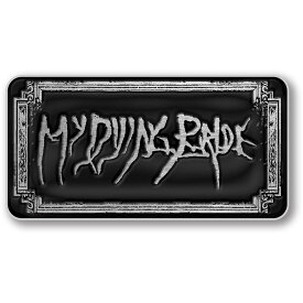 (マイ・ダイイング・ブライド) My Dying Bride オフィシャル商品 ロゴ エナメル加工 バッジ 【海外通販】