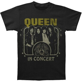 (クイーン) Queen オフィシャル商品 ユニセックス In Concert Tシャツ 半袖 トップス 【海外通販】