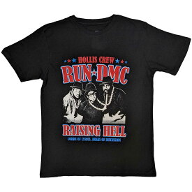 (ラン・ディーエムシー) Run DMC オフィシャル商品 ユニセックス Raising Hell Americana Tシャツ 半袖 トップス 【海外通販】