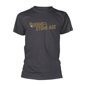(クイーンズ・オブ・ザ・ストーン・エイジ) Queens Of The Stone Age オフィシャル商品 ユニセックス Metallic Tシャツ ロゴ 半袖 トップス 【海外通販】