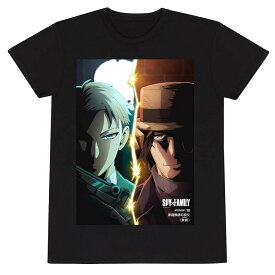 (スパイファミリー) Spy x Family オフィシャル商品 ユニセックス Splitscreen Tシャツ 半袖 トップス 【海外通販】