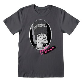 (ザ・シンプソンズ) The Simpsons オフィシャル商品 ユニセックス Pretty In Punk Tシャツ マージ・シンプソン 半袖 トップス 【海外通販】