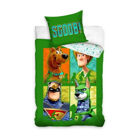 (スクービー・ドゥー) Scooby-Doo オフィシャル商品 キッズ・子供用 掛け布団カバー・枕カバーセット 【海外通販】
