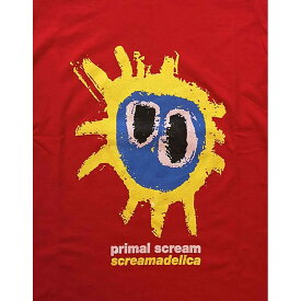 (プライマル・スクリーム) Primal Scream オフィシャル商品 レディース Screamadelica Tシャツ 半袖 トップス 【海外通販】