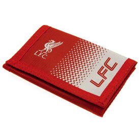 リバプール フットボールクラブ Liverpool FC オフィシャル商品 メンズ 面ファスナー ナイロン 財布 ウォレット 【海外通販】