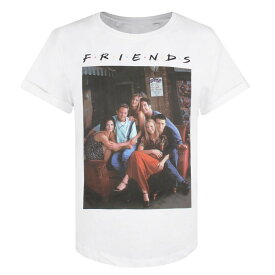 (フレンズ) Friends オフィシャル商品 レディース Group Shot Tシャツ 半袖 トップス 【海外通販】