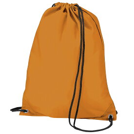 (バッグベース) Bagbase 耐水加工 スポーツジムサック キャリーバッグ ナップサック ヒモ付きバッグ 11リットル (2パック) 【海外通販】