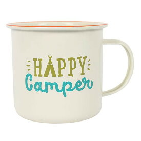 (サムシング・ディファレント) Something Different マグカップ Happy Camper エナメル マグ 【海外通販】