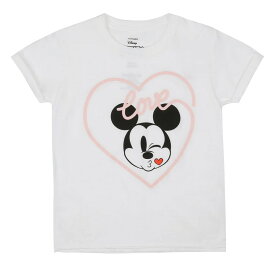 (ディズニー) Disney オフィシャル商品 キッズ・子供用 ミッキーマウス 半袖 Tシャツ トップス 女の子 【海外通販】