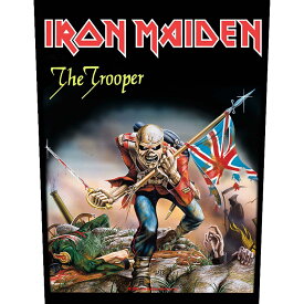 (アイアン・メイデン) Iron Maiden オフィシャル商品 The Trooper ワッペン パッチ 【海外通販】