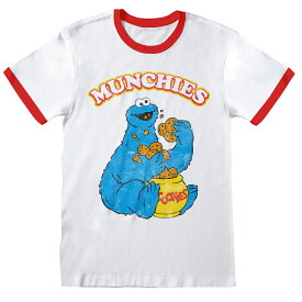 (セサミストリート) Sesame Street オフィシャル商品 ユニセックス Munchies Tシャツ 半袖 トップス 【海外通販】