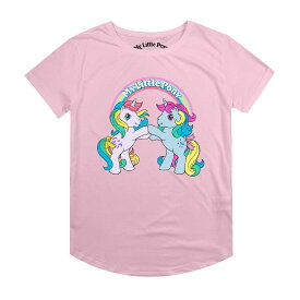 (マイリトルポニー) My Little Pony オフィシャル商品 レディース Bright Rainbow Tシャツ 半袖 トップス 【海外通販】
