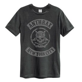 (アンプリファイド) Amplified オフィシャル商品 ユニセックス アンスラックス Tシャツ New York City 半袖 カットソー トップス 【海外通販】