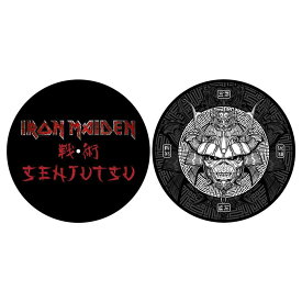 (アイアン・メイデン) Iron Maiden オフィシャル商品 Senjutsu スリップマット ターンテーブルマット セット (2枚) 【海外通販】