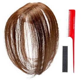 PESCA (ペスカ) 【公式】ヘアメイト チャチャ 【ライトブラウン】 ロング 白髪・薄毛隠し特化型ウィッグ 国産ブランド 交換用チャチャテープ1本 専用オリジナルコーム付き