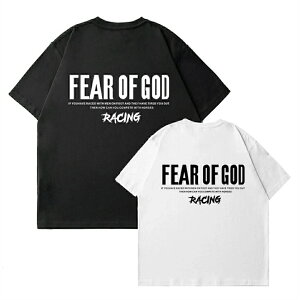 �u���Ԍ���Z�[���vFEAR OF GOD ESSENTIALS �G�b�Z���V�����Y T�V���c ���� �����Y ���f�B�[�X Logo T-Shirt ���S T�V���c �J�[�L �z���C�g