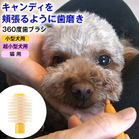 ◆獣医師推奨◆犬 猫 歯ブラシ 360度 歯ブラシ「シグワン」 小型犬用、超小型犬用、猫用 デンタルケア オーラルケア 口腔ケア 歯磨き 歯みがき ハミガキ 歯ブラシ 犬用 子犬 成犬 シニア犬 口臭 予防 歯垢 歯石 マッサージ 口 くさい 臭い 磨きやすい