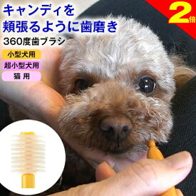 ＼間もなく終了★P2倍＋特典クーポン／◆獣医師推奨◆犬 猫 歯ブラシ 360度 歯ブラシ「シグワン」小型犬用、超小型犬用、猫用 デンタルケア オーラルケア 口腔ケア 歯磨き 歯みがき ハミガキ 犬用 子犬 成犬 シニア犬 口臭 予防 歯垢 歯石 くさい 臭い 磨きやすい