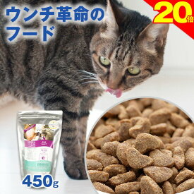 ＼SS+最強翌配Pで★P20倍還元／【獣医師会推薦】グリーンフィッシュ 猫 450g キャットフード ごはん ご飯 インドア 室内で生活する成猫用 体重管理 ダイエット ウンチ革命 魚 EPA DHA 毛づや 全年齢対応 無添加 ネコ ねこ 餌 エサ 子猫 成猫 シニア 高齢 アレルギー