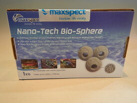 【飼育用品・器具】【ろ過材】マックススペクト バイオスフィア Bio-Sphere 1K(淡水海水用)