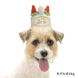 LIFE LIKE　バースデーケーキクラウン　ライフライク　帽子　誕生日　お祝い　コスプレ　写真　パーティー　わんちゃん用　犬用　小型犬　おしゃれ　かわいい　犬用キャップ