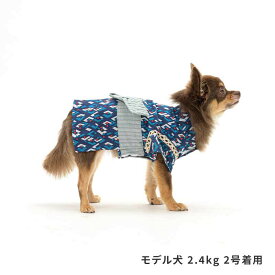 犬服　犬用ゆかた　菱柄甚平　LIFELIKE　1〜5号　2L　3L　ドッグウェア 浴衣 犬 服 春 夏 春夏 おしゃれ 犬の服 ペット服 犬服 ペット グッズ 洋服 犬用浴衣　夏祭り　じんべい