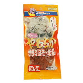 ドギーマン やわらかササミほそーめん 30g 国産 ねこおやつ