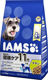 アイムス ドッグフード 11歳以上用 毎日の健康ケア チキン 小粒 2.6kg (650g×4袋) アイムス 犬 ドッグフード マースジャパンリミテッド ドッグフード ドライ 原産国タイ