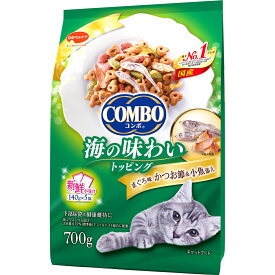 コンボ 猫 まぐろ味・かつおぶし・小魚添え 700g (140g×5袋) 日本ペットフード キャットフード ドライフード COMBO