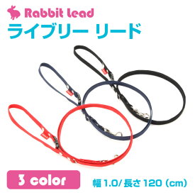 うさぎ 小動物用リード ライブリーリード （ マルチリード B ） ウサギ うさぎ フェレット など シンプル ナチュラル プレーン 無地